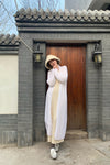 SWAYING/KNIT seamless mohair long suit SW211SZ33